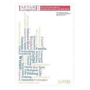 evangelicon Plakat – Wortwolke