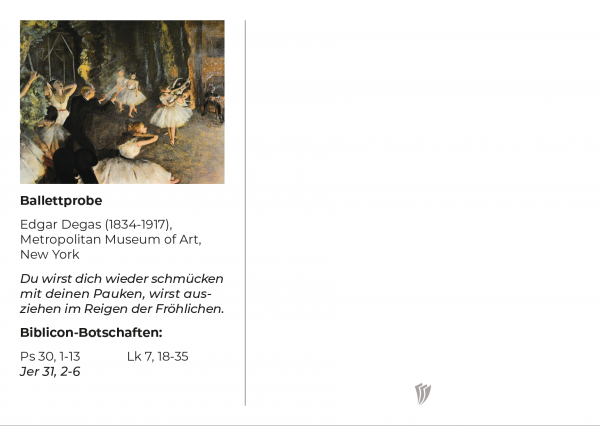 biblicon© – Rückseite zur Monogrammkarte – Bild 3